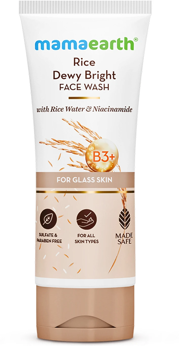 MamaEarth Rice Water & Niacinamide Face Wash