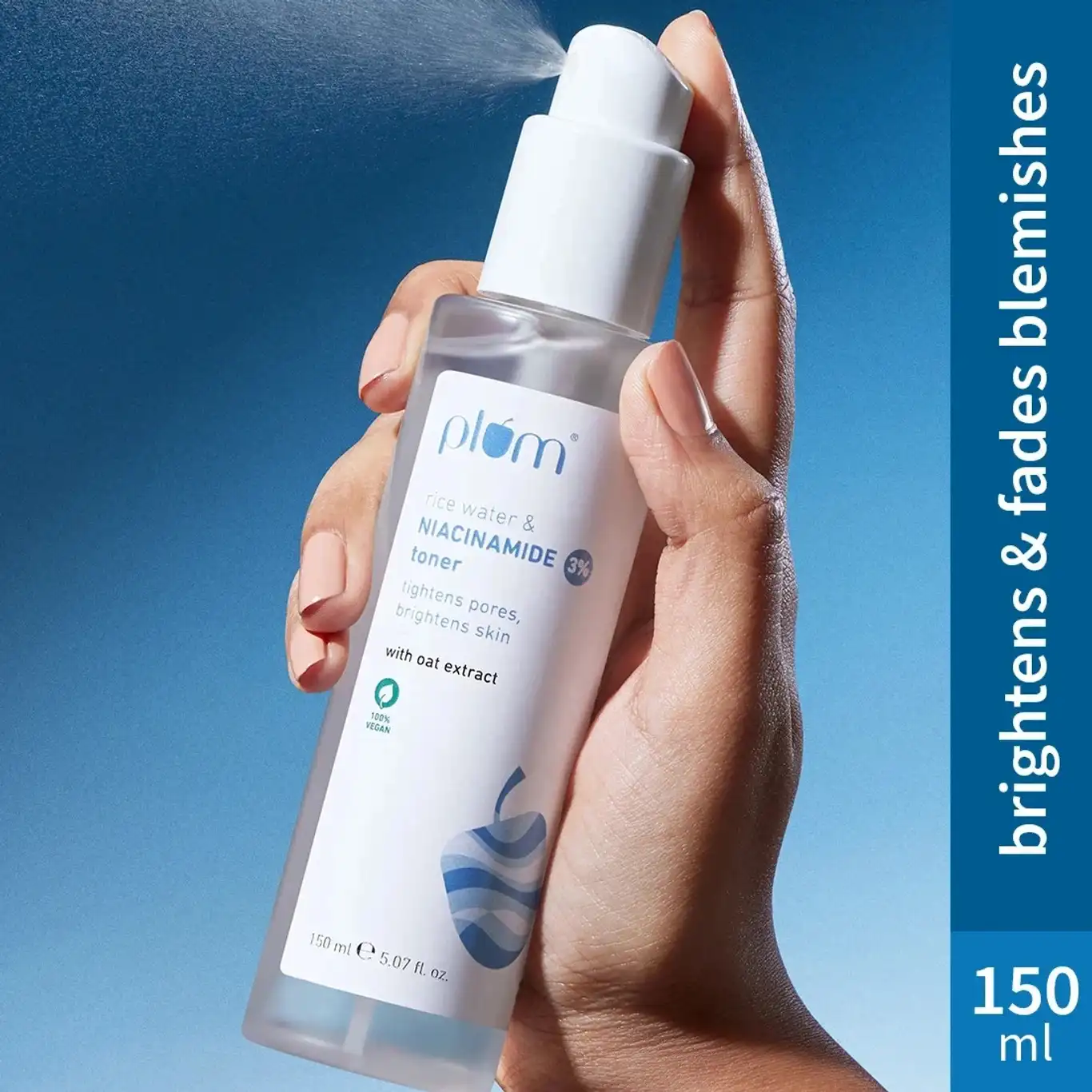 Plum 3% Niacinamide & Rice Water Alcohol-Free Toner